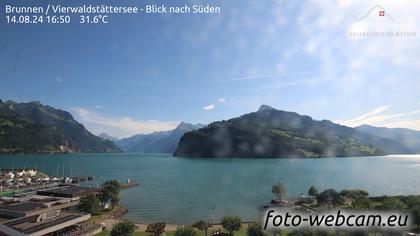 Ingenbohl: Brunnen - Vierwaldstättersee - Blick nach Süden