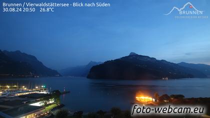 Ingenbohl: Brunnen - Vierwaldstättersee - Blick nach Süden