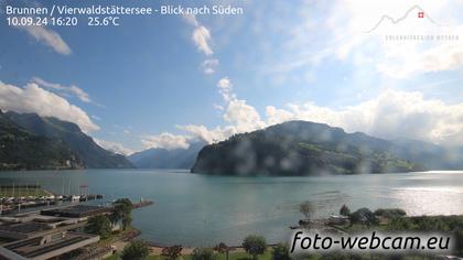 Ingenbohl: Brunnen - Vierwaldstättersee - Blick nach Süden