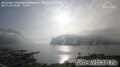 Ingenbohl: Brunnen - Vierwaldstättersee - Blick nach Süden