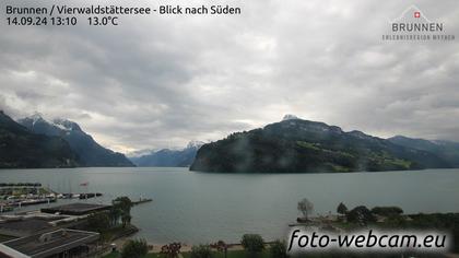 Ingenbohl: Brunnen - Vierwaldstättersee - Blick nach Süden