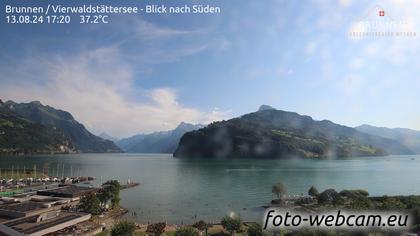 Ingenbohl: Brunnen - Vierwaldstättersee - Blick nach Süden