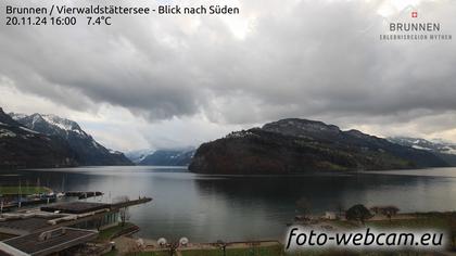 Ingenbohl: Brunnen - Vierwaldstättersee - Blick nach Süden