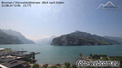 Ingenbohl: Brunnen - Vierwaldstättersee - Blick nach Süden