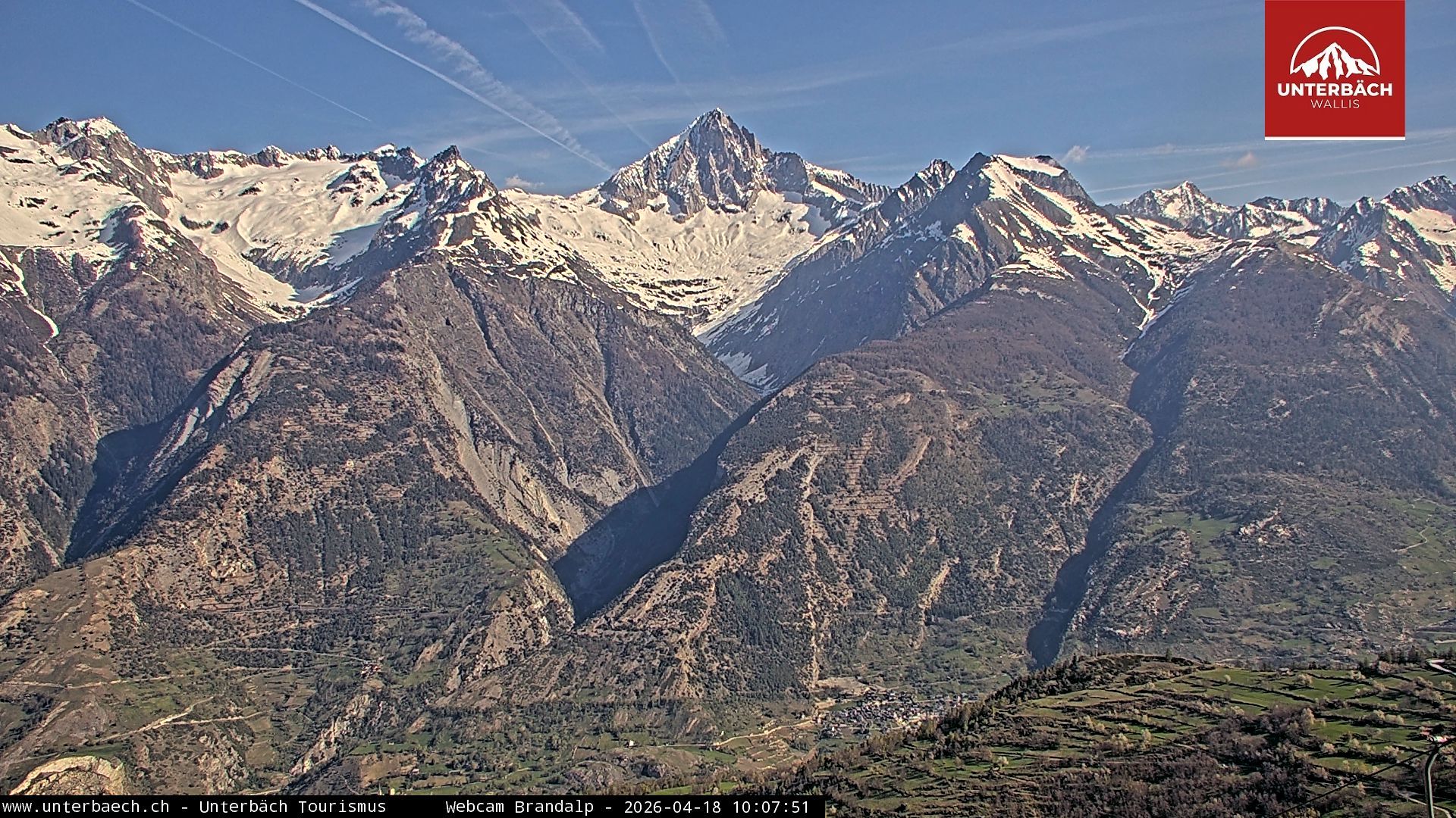 Unterbäch VS › Norden: Bietschhorn