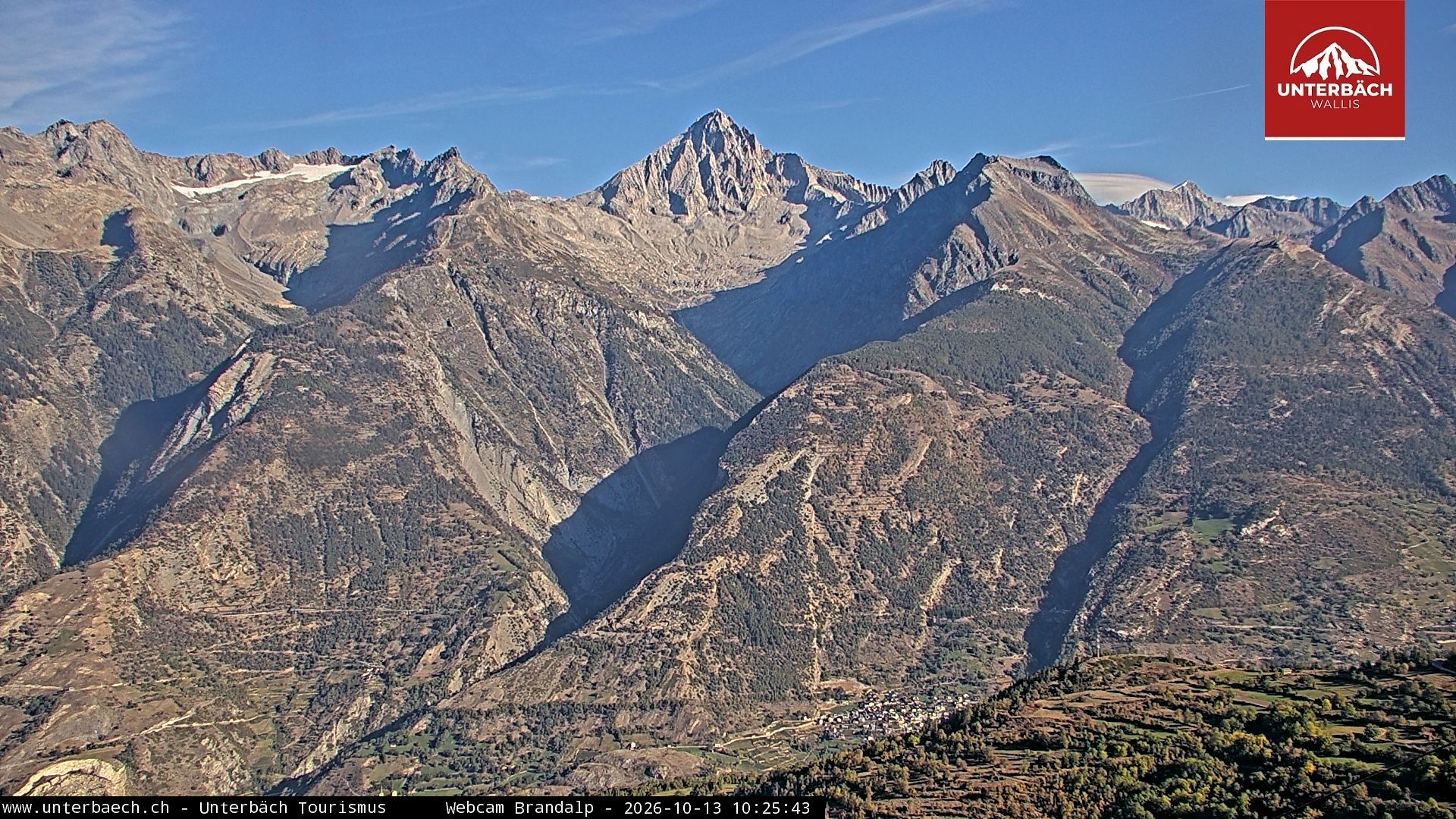 Unterbäch VS › Norden: Bietschhorn