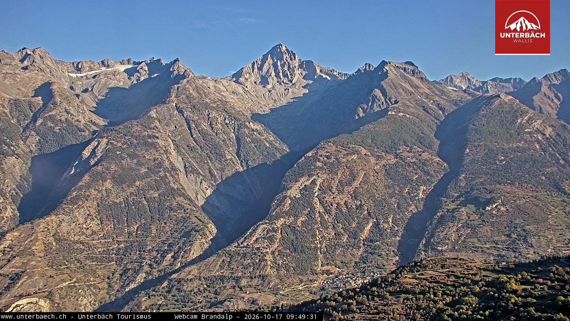 Unterbäch VS › Norden: Bietschhorn