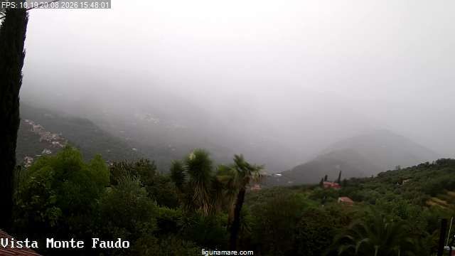 Traffic Cam Taggia › North-West: Faudo Mountain - Lecchiore - Bellissimi - Dolcedo