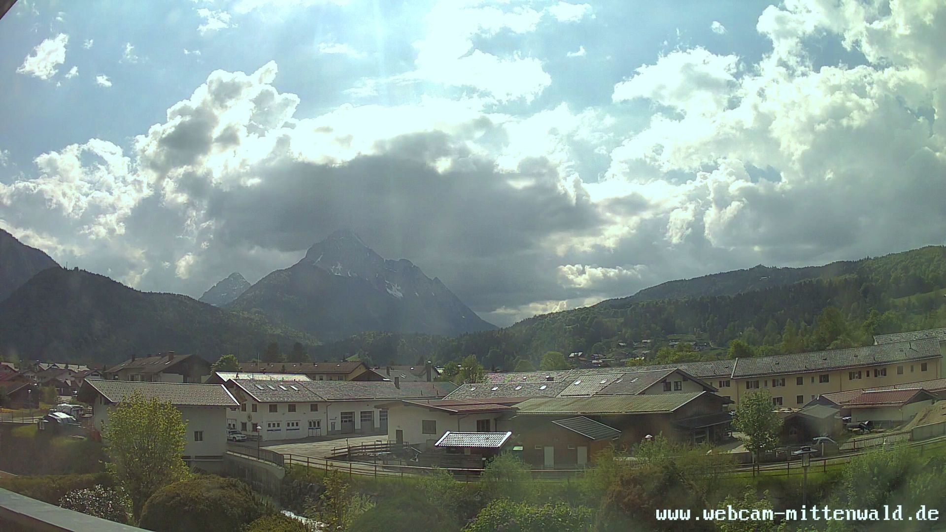 Webcam Mittenwald Obermarkt