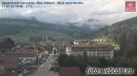Toblach - Dobbiaco: Apparthotel Germania - Neu - Blick nach Norden