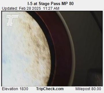 Traffic Cam Roseburg: I-5 at Stage Pass MP