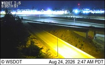 Traffic Cam Tacoma: I-5: South 35th Ave