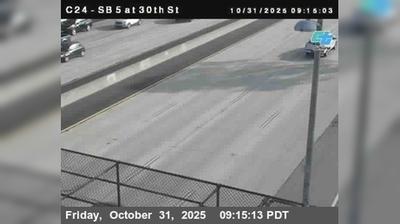 Traffic Watch: San Diego South - 30th Street