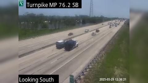 Traffic Cam Brentwood of Boca Raton: Tpke MM 76.2 at Glades Rd