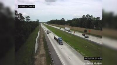 Jacksonville Traffic: I-295 at Duval Rd
