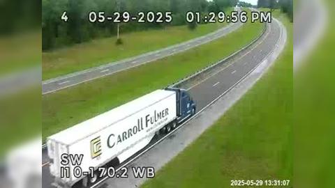 Traffic Cam Sconiers Mill: I10-MM 170.2WB