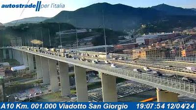 Preview delle webcam di Genoa: Viadotto San Giorgio