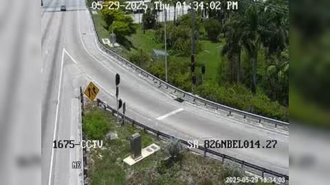 Traffic Cam Hialeah Estates: SR-826 @ NW 119TH ST
