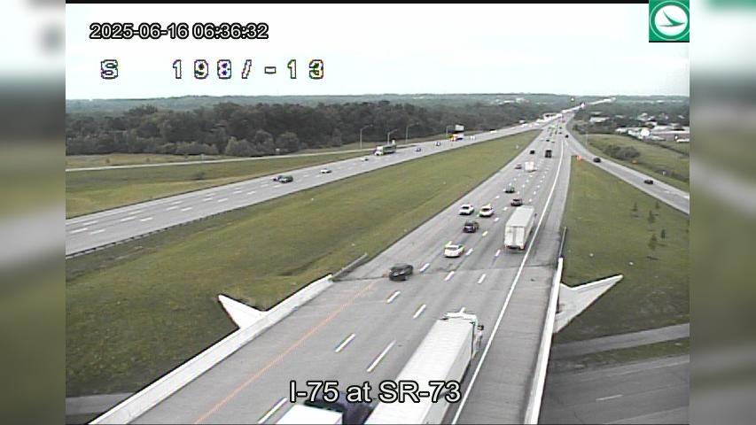 Traffic Cam Franklin: I-75 at SR-73