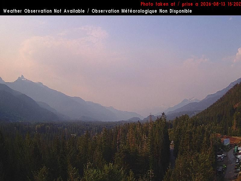 Traffic Cam Whistler Resort Municipality › South: WhistlerRadar