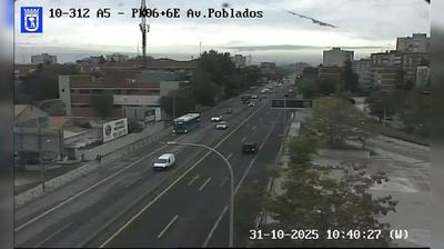 Traffic at Arroyo Meaques A5