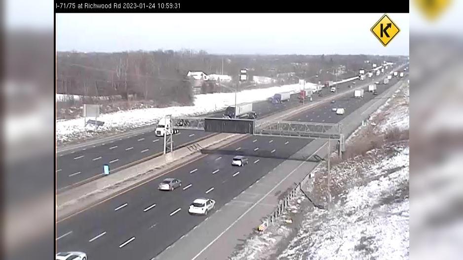 Traffic Cam Richwood: I-71/I-75 north of - Rd