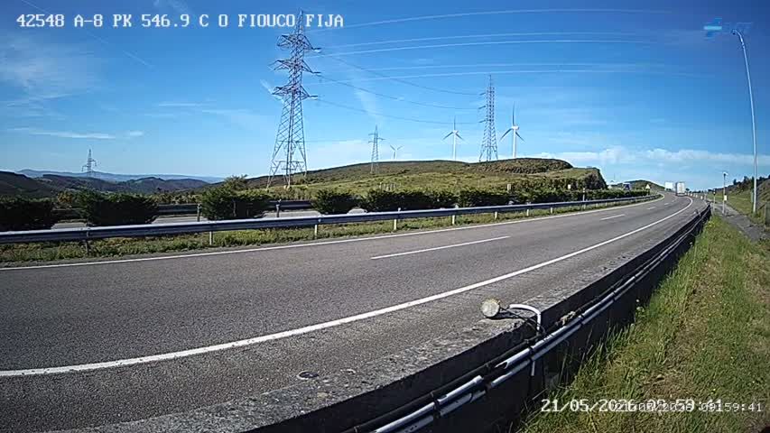 Traffic Cam A Pastoriza: Parque Eolico Serra De Meira
