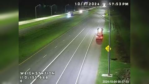 Traffic Cam Ocheesee Gardens: I10-MM 155.6EB-Weigh Station