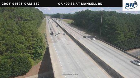 Traffic Cam Alpharetta: GDOT-CAM-839--1