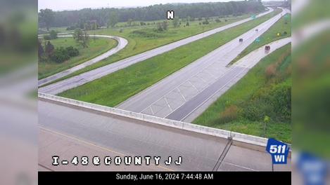 Traffic Cam Frost Woods: I-43 at County JJ