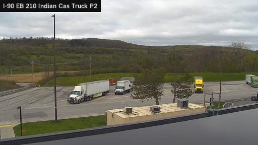 Traffic Cam Indian Castle › East: I-90 EB 210 Indian Cas Truck Park