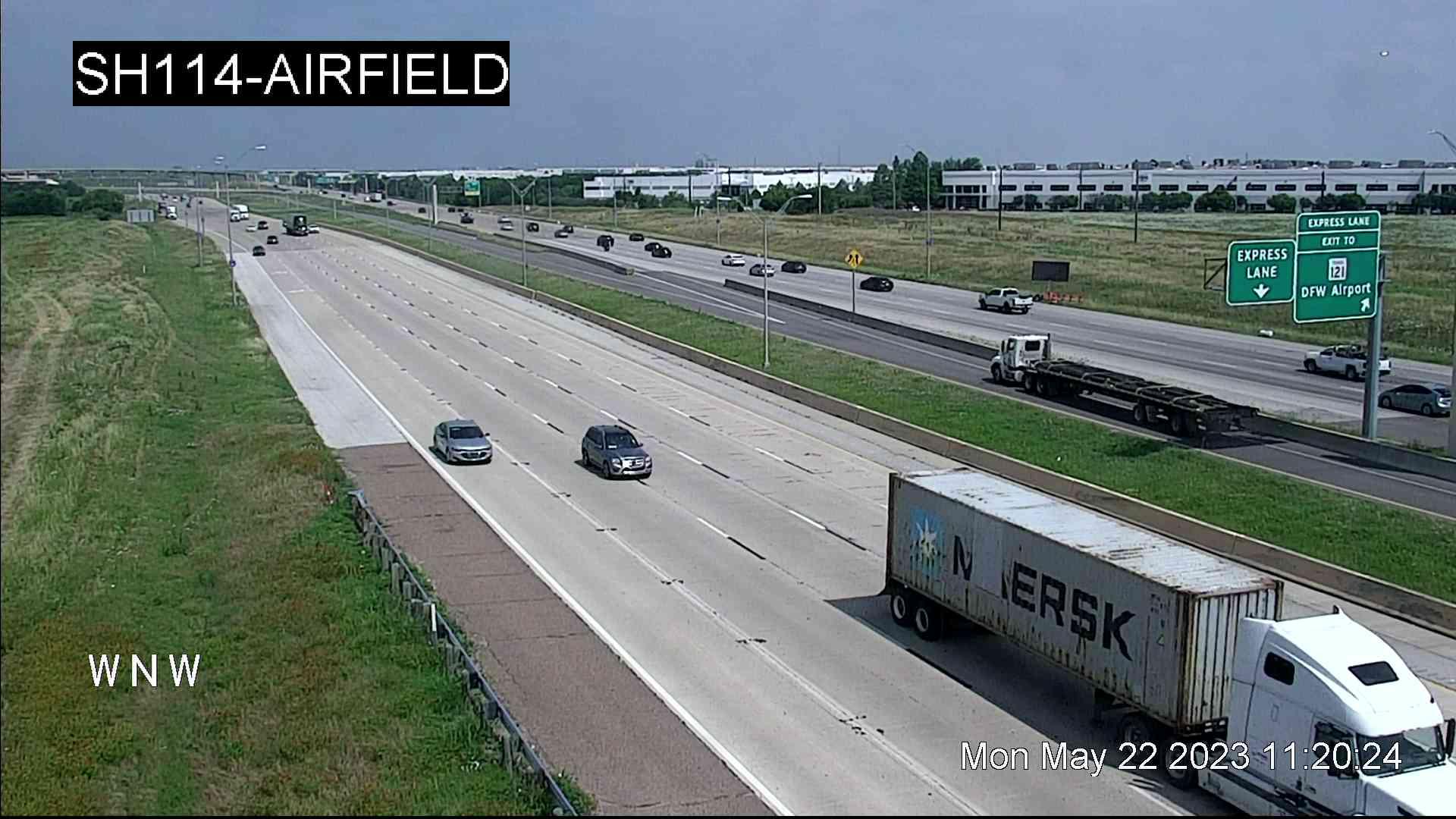 Traffic Cam Irving › East: SH 114 @ Airfield Dr