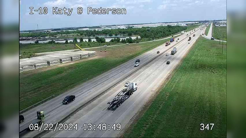 Traffic Cam Katy › West: I-10 - Pederson