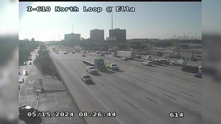 Traffic Cam Houston › West: I-610 North Loop @ Ella
