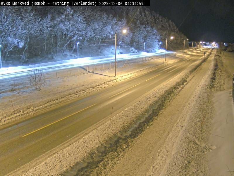 Traffic Cam Morkved: R80 - Bertnes