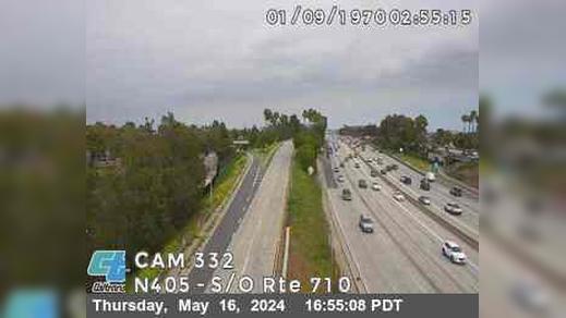 Traffic Cam Keystone › North: I-405 : (332) West of Pacific Place