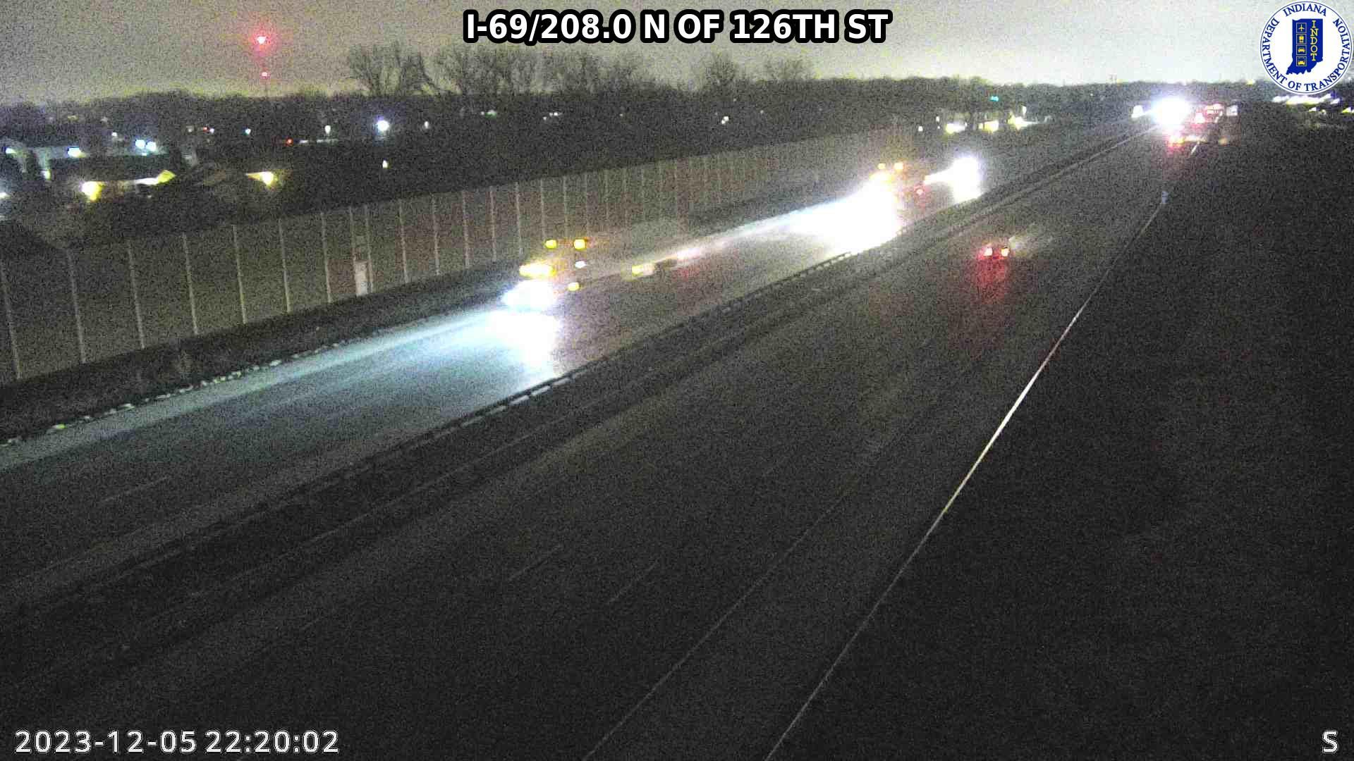 Traffic Cam Olio: I-69: I-69/208.0 N OF 126TH ST