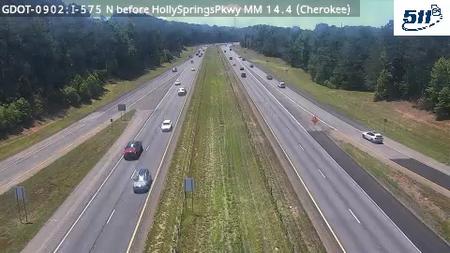 Traffic Cam Holly Springs: 106594--2