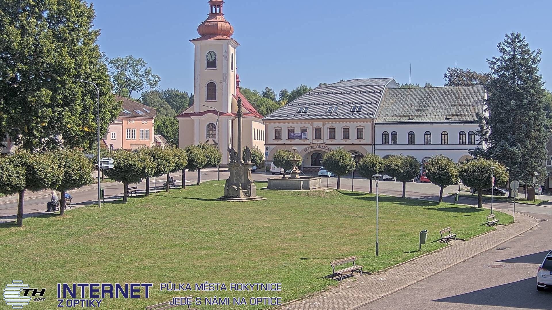 Traffic Cam Rokytnice v Orlickych horach: Rokytnici v Orlických horách