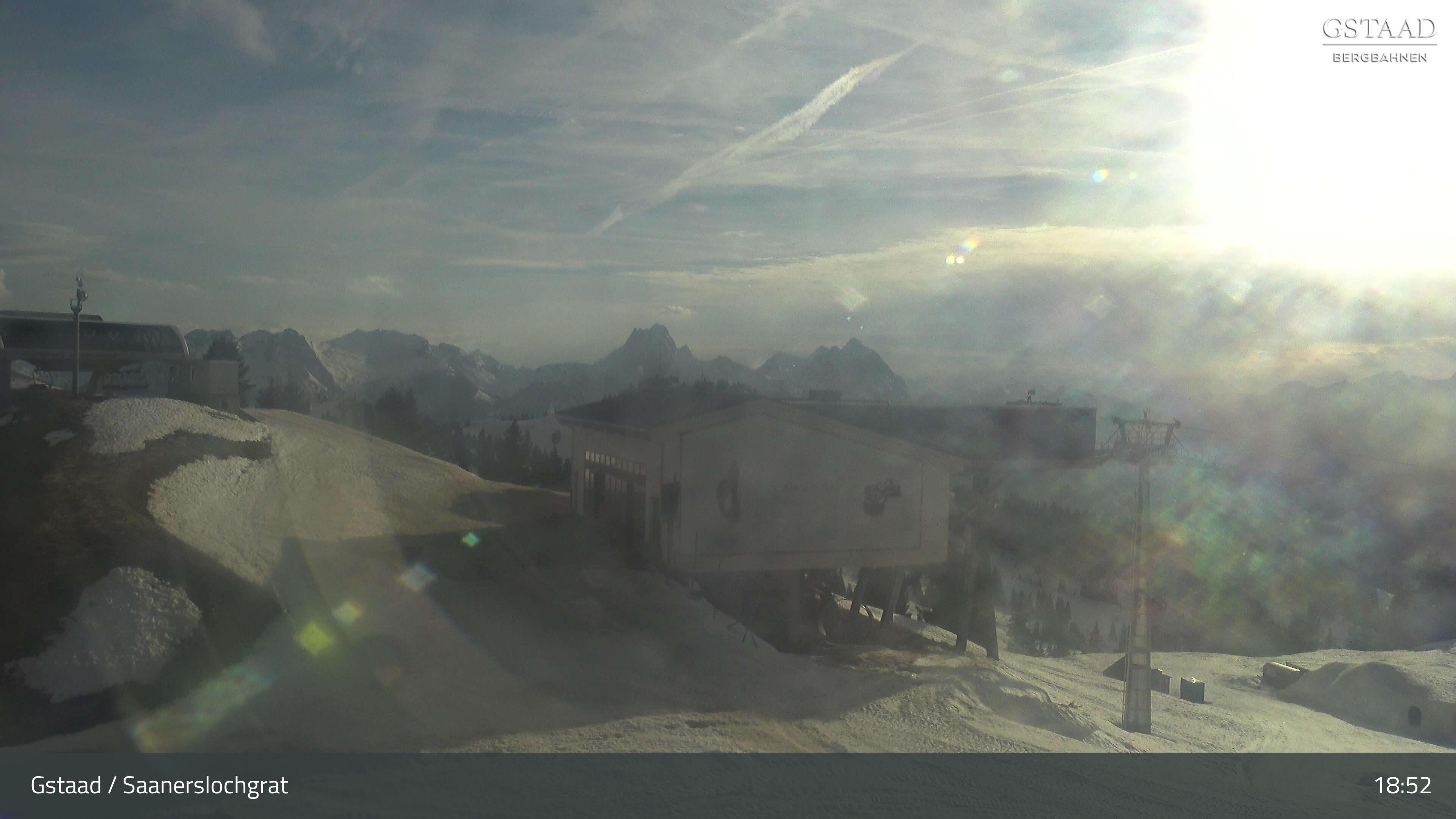 Saanenmöser: Gstaad - Saanerslochgrat, Bergstation