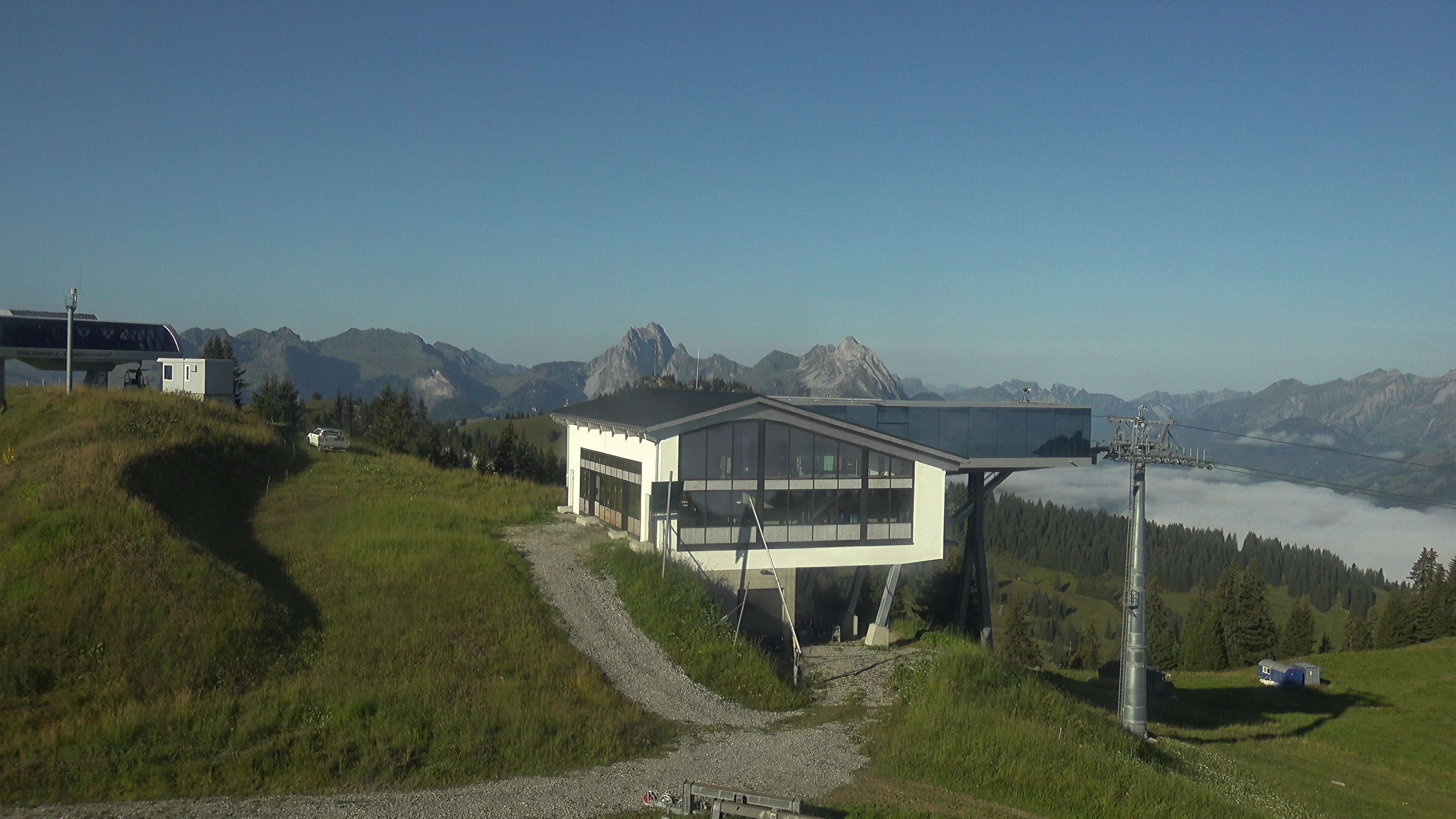 Saanenmöser: Gstaad - Saanerslochgrat, Bergstation