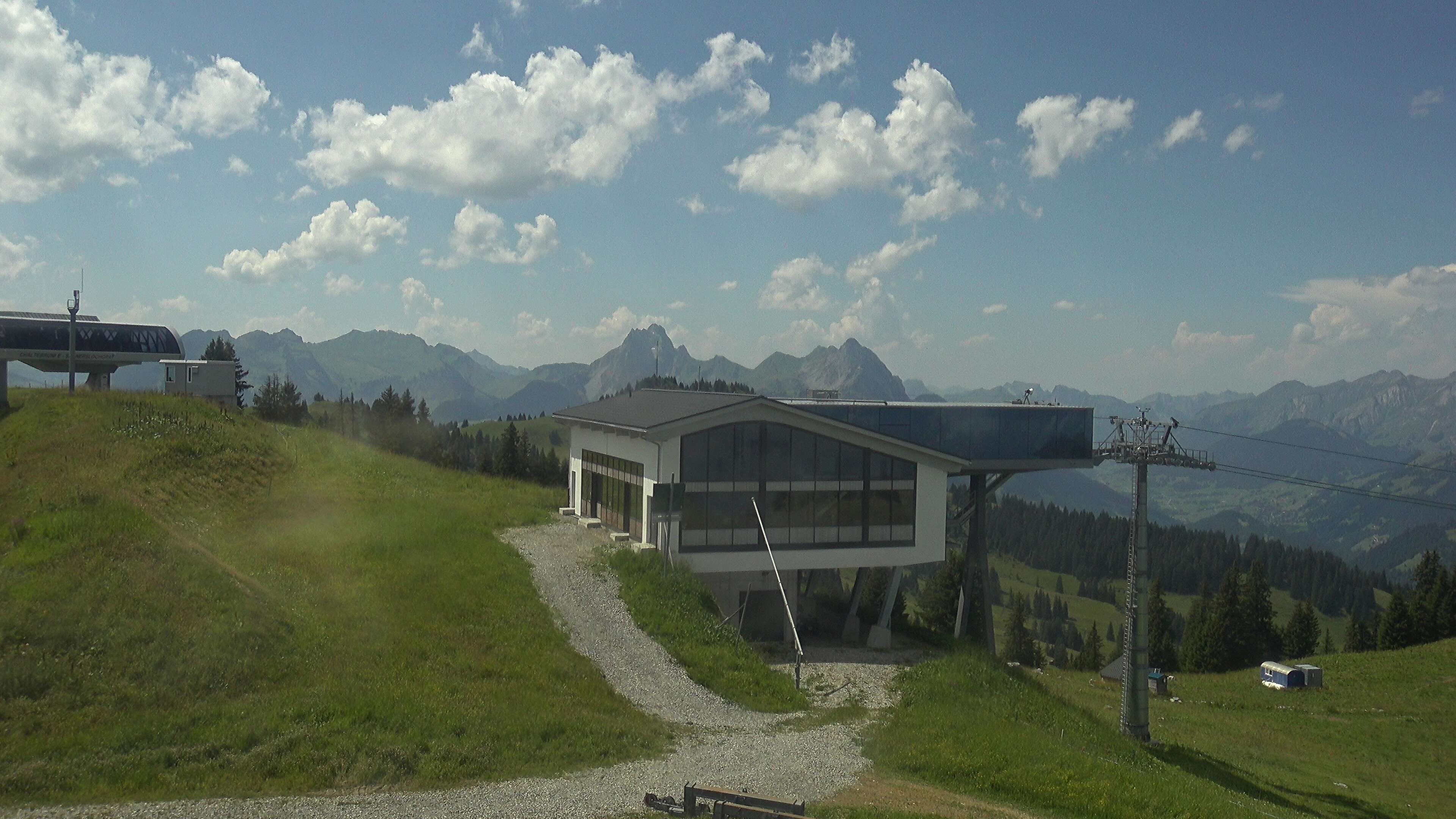 Saanenmöser: Gstaad - Saanerslochgrat, Bergstation