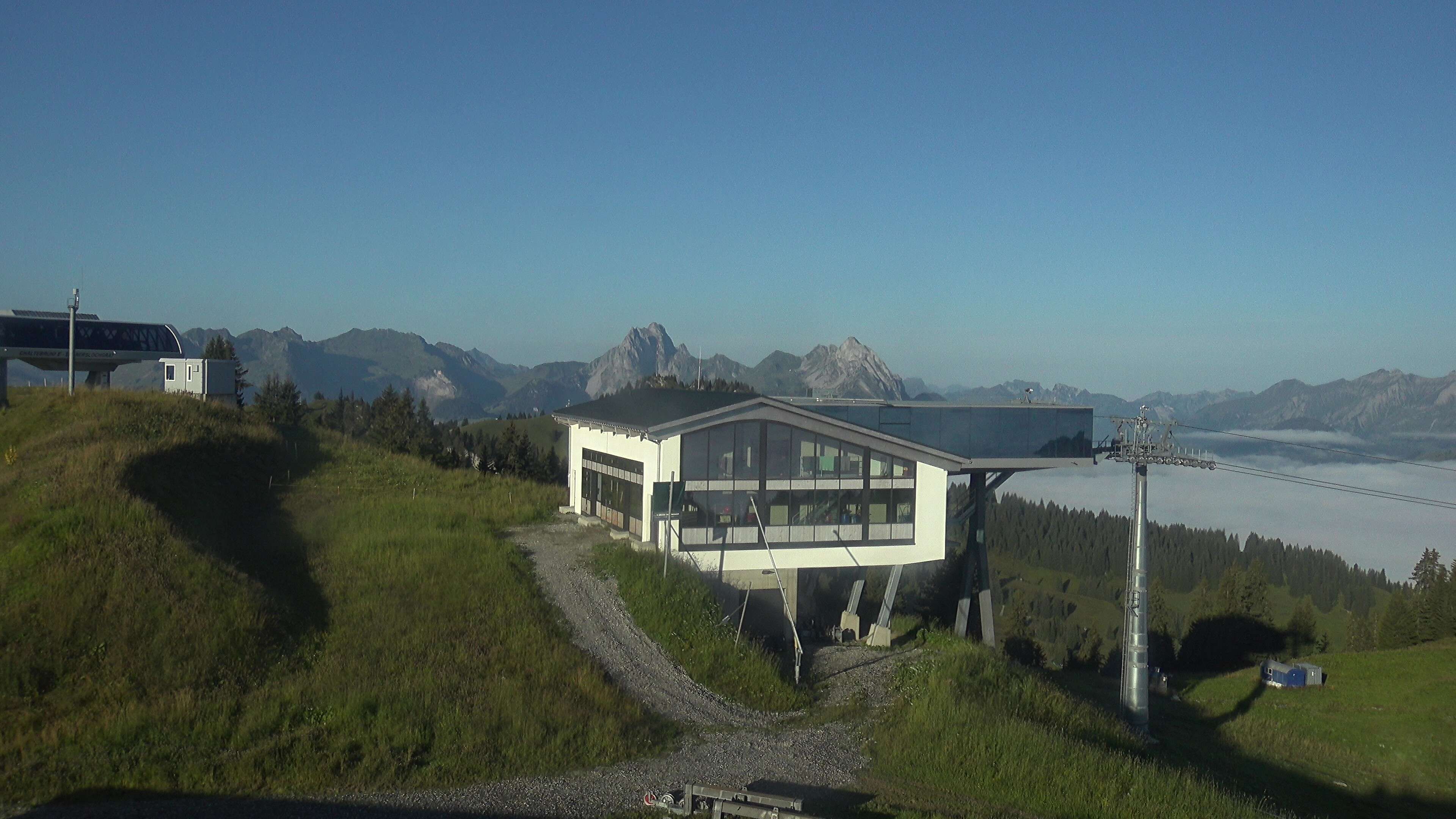 Saanenmöser: Gstaad - Saanerslochgrat, Bergstation