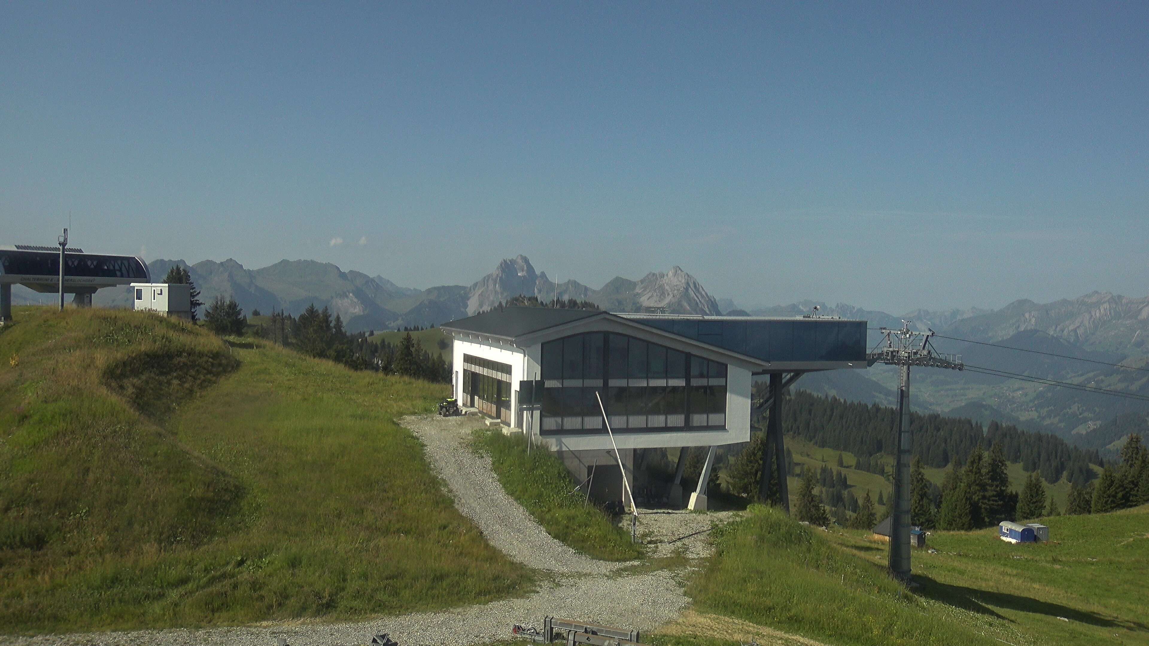 Saanenmöser: Gstaad - Saanerslochgrat, Bergstation