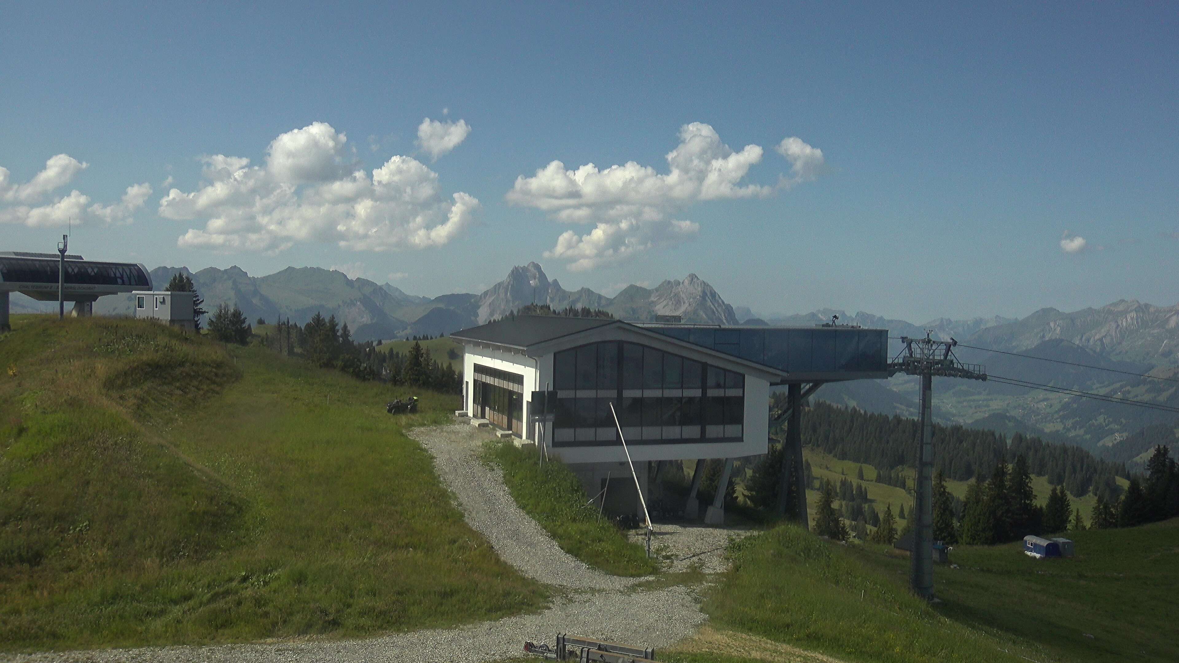 Saanenmöser: Gstaad - Saanerslochgrat, Bergstation