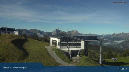 Saanenmöser: Gstaad - Saanerslochgrat, Bergstation