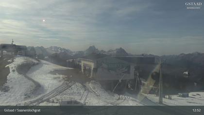 Saanenmöser: Gstaad - Saanerslochgrat, Bergstation