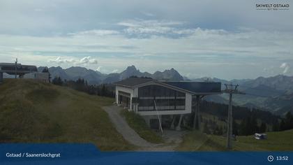 Saanenmöser: Gstaad - Saanerslochgrat, Bergstation