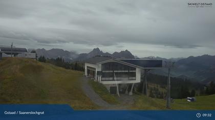 Saanenmöser: Gstaad - Saanerslochgrat, Bergstation