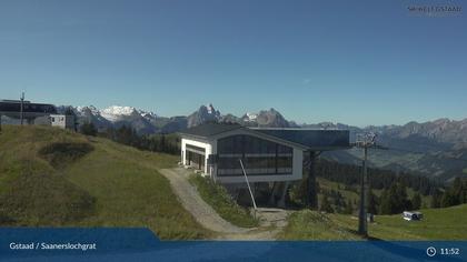 Saanenmöser: Gstaad - Saanerslochgrat, Bergstation